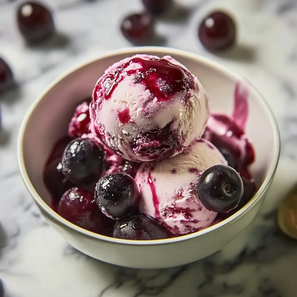 Homemade Cherry Ice Cream: Craft a Decadent Custard Dream